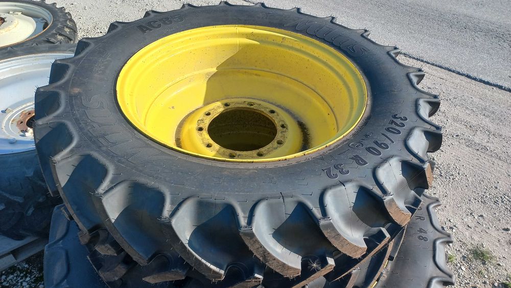 Koła wąskie 320/90R32 380/90R48 Case Maxum 100 John Deere 6530