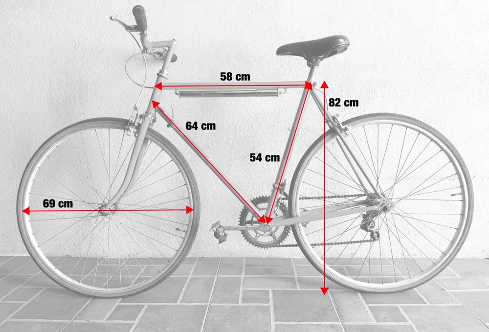 Bicicleta de passeio vintage