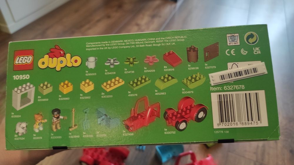 LEGO Duplo 10950 traktor
