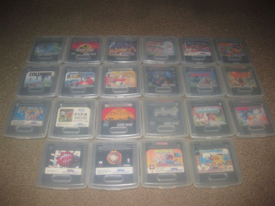 22 Jogos para a Sega Game Gear!