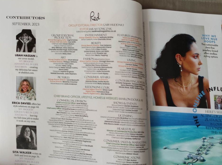 Magazyn Red UK Wrzesień '23 uroda, zdrowie, moda dla kobiet 30 luksus