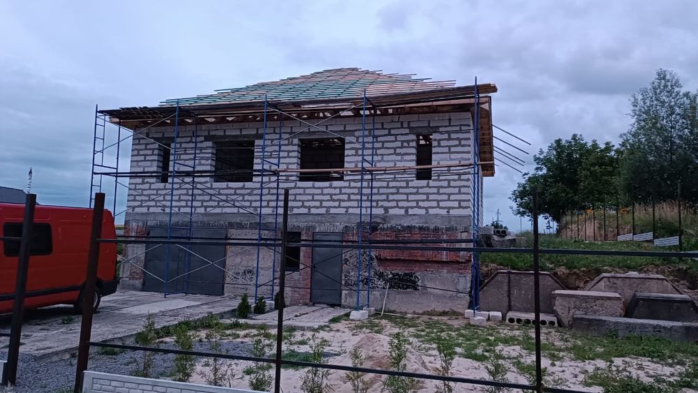 Здам в оренду професійне фасадне риштування (ліса) 250/добу