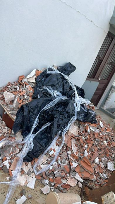carga de entulho