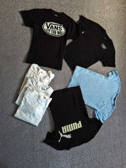 MEGA Paka Zestaw ubrań dla chłopca chłopiec GANT Adidas Vans 146 / 152