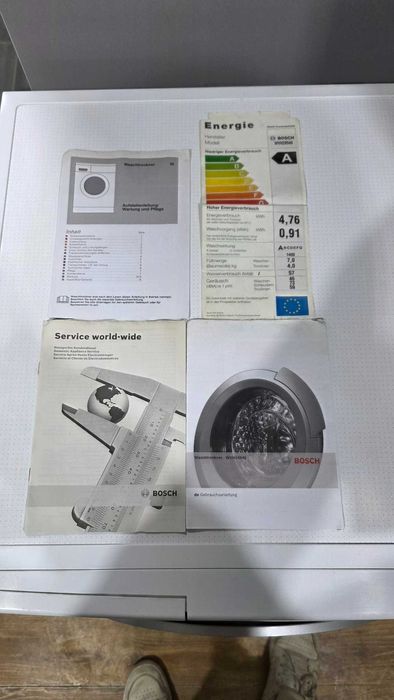 Pralko-Suszarka Bosch Home Professional 7/4kg 1500obr, LED, para
