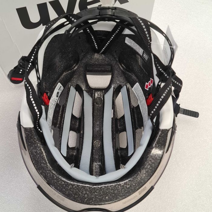 Kask rowerowy UVEX Finale Visor sand-white matt 56-61 cm