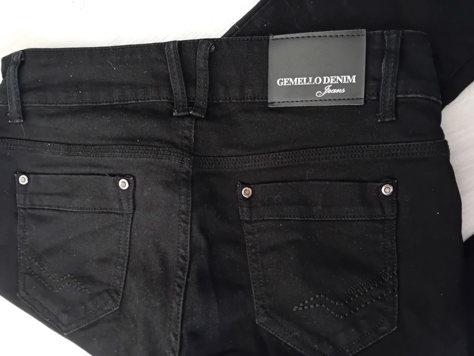 #Gemello denim spodnie czarne