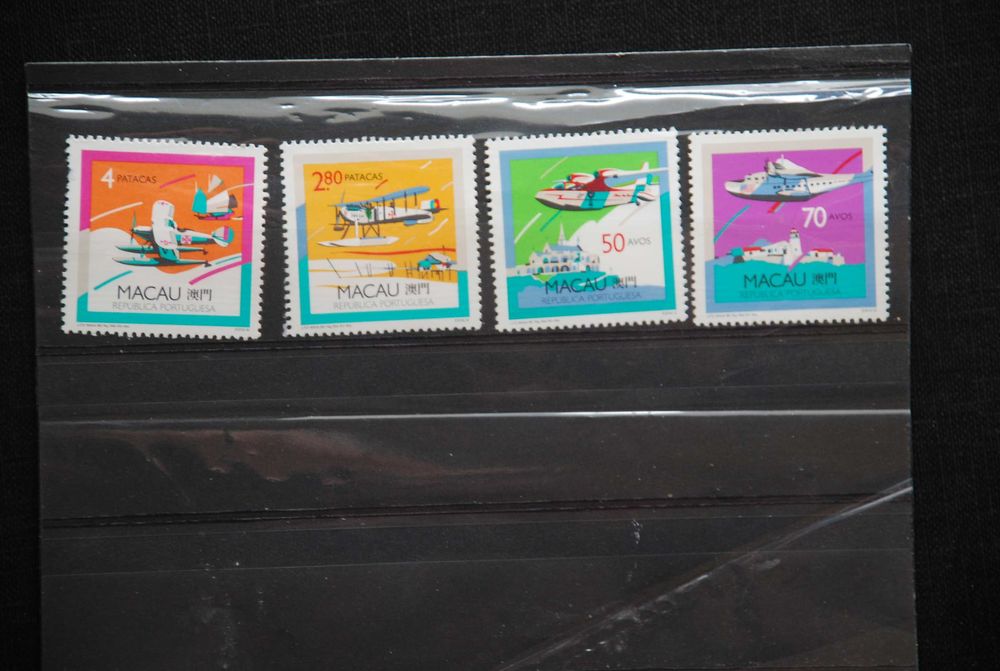 selos novos de Macau