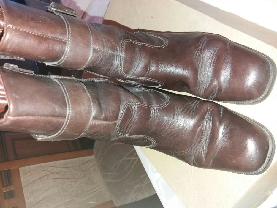 Buty ze skóry Włoskie