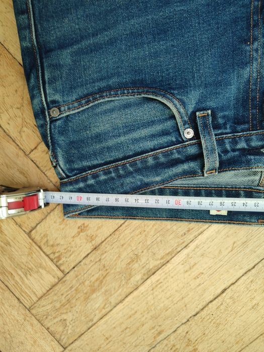 Levi's Made & Crafted 511, japoński selvedge raw denim 32x32