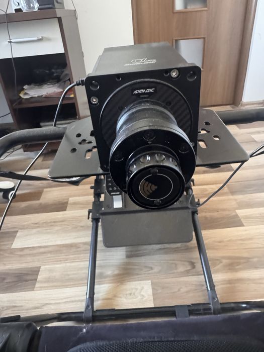 Zestaw kierownica Simagic GT Neo + Pedały P500 +kokpit gt lite pro – stan idealny, komplet