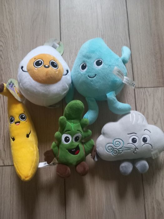 Maskotki z Biedronki nowe