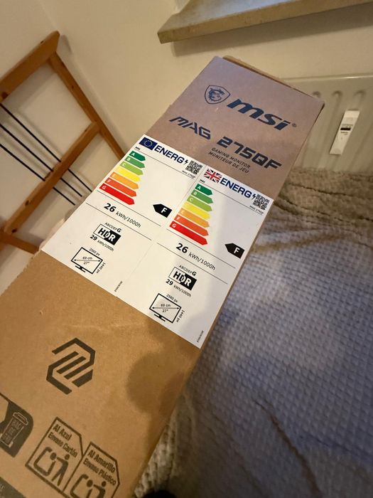 Монітор ігровий MSI MAG 275 QF 180 Гц 2K rapid IPS QHD