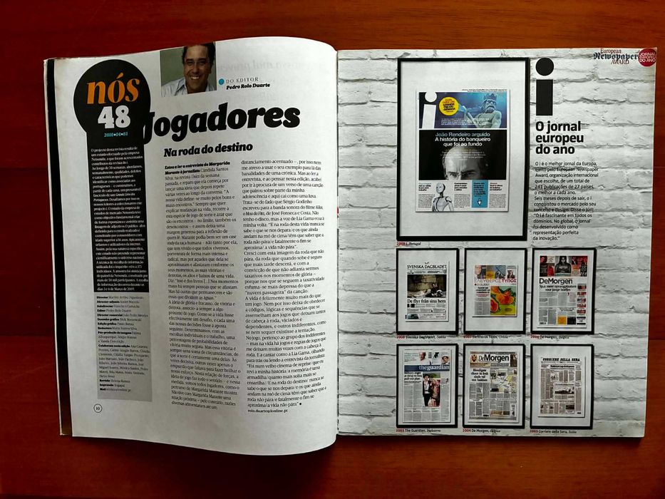 Revista Nós 48 - Jogadores