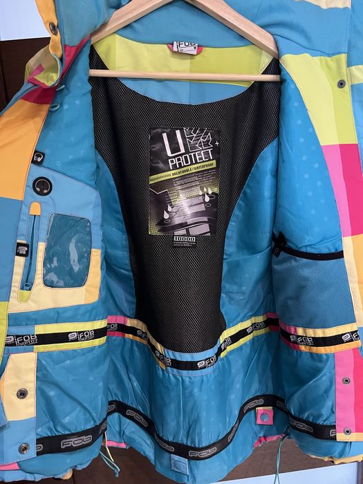 Kurtka narciarska dziewczęca