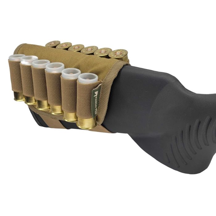 Патронташ MARCK-MEN на приклад на 6-8-12 патронів .12К для дозарядки