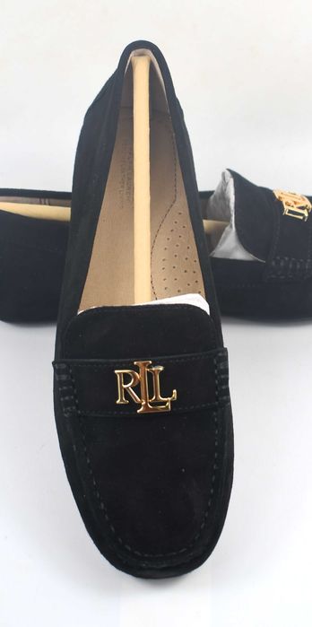 Zamszowe Mokasyny LAUREN RALPH LAUREN Barnsbury roz. 35,5