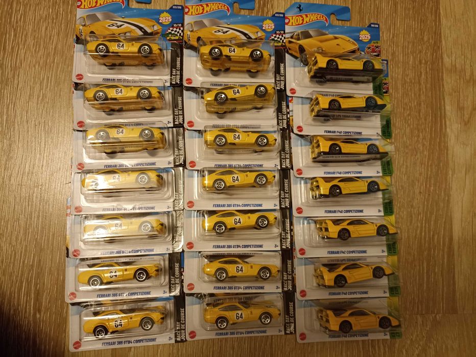 Zestaw Hot Wheels 27 szt. Ferrari