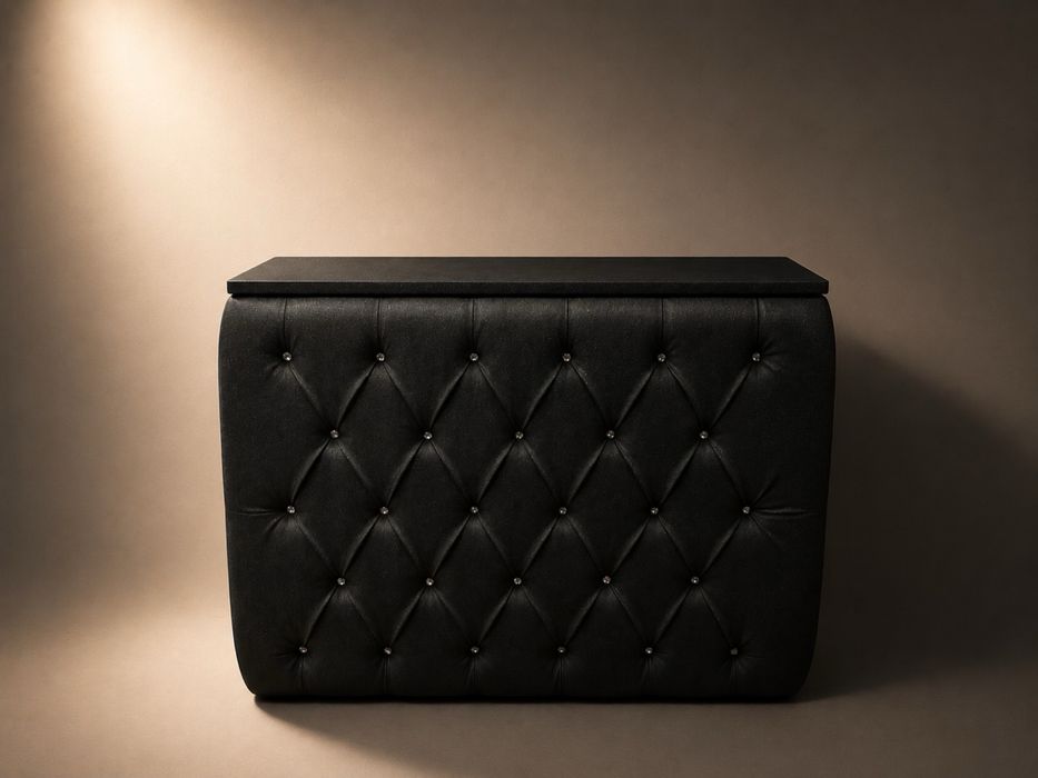 Bau estofado preto