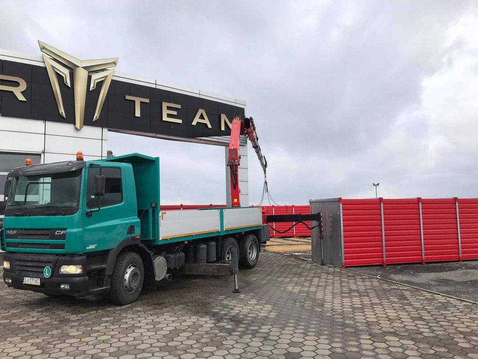 Wynajem HDS, transport, dźwig HDS do 22 metrów, 7,2 tony udźwigu