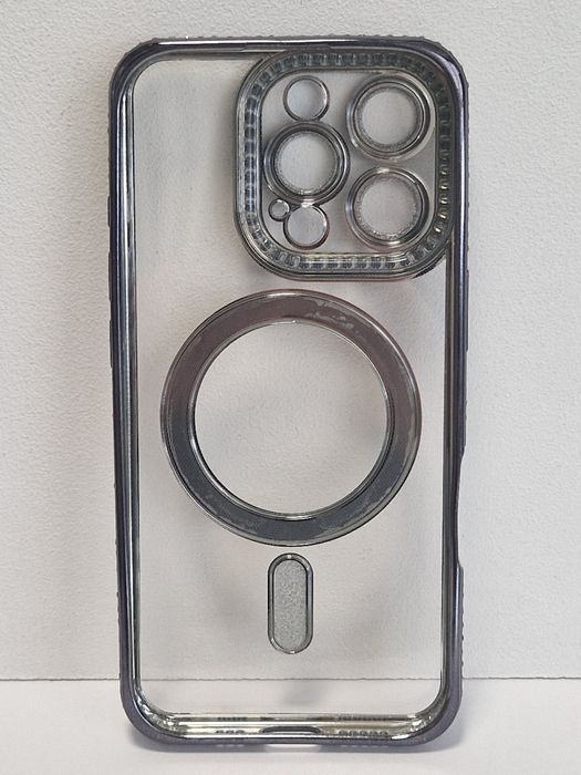 Bling Magsafe Case do Iphone 16 Pro Max czarny