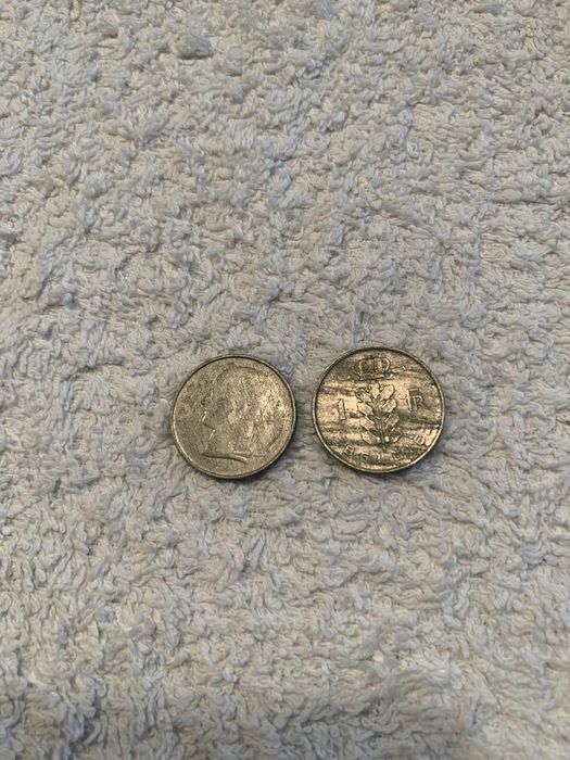 1952 Belgian One-Franc Coin