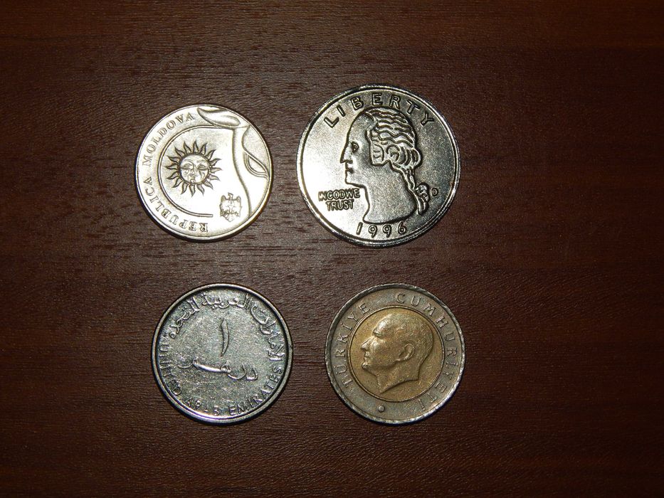 Монета монети коллекционная арабская леи дирхам цент колекційні 10 грн
