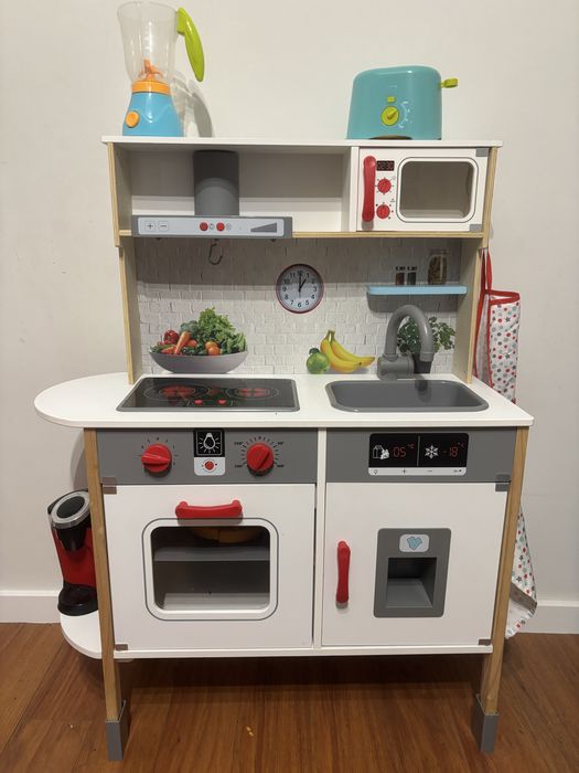 Cozinha de brincar montada