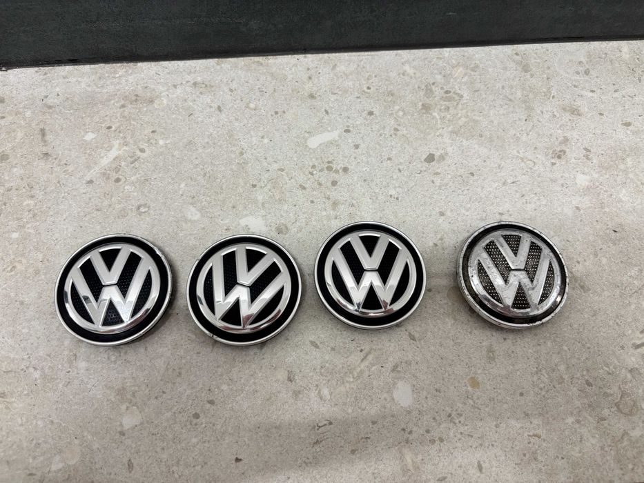 Emblemat / Logo / dekielek / kapsel VW na felgę 5G0601171 , 66 mm