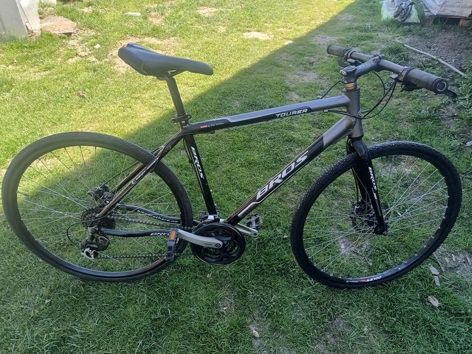Rower norweskiej firmy Bros model Tourer ultra lekki  hydrauliczne ham