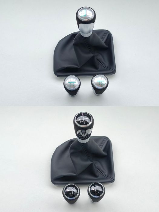 Manete Moca Manípulo Manopla Maçaneta Alavanca de velocidades e fole BMW E60 E61 Série 5 Alcântara M performance 5V / 6V
