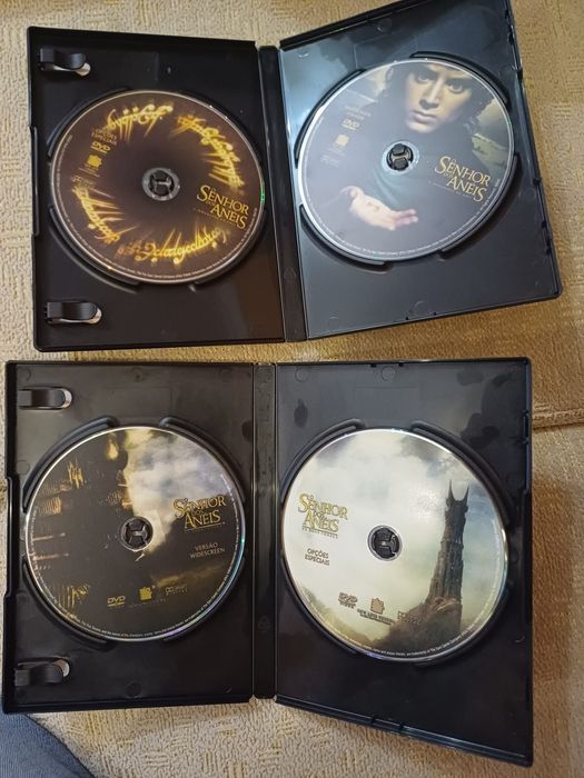 Coleção da trilogia O Senhor dos aneis - DVD