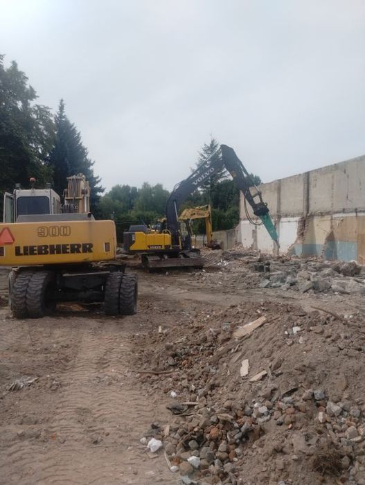 Rozbiórki, wyburzenia budynków TANIO