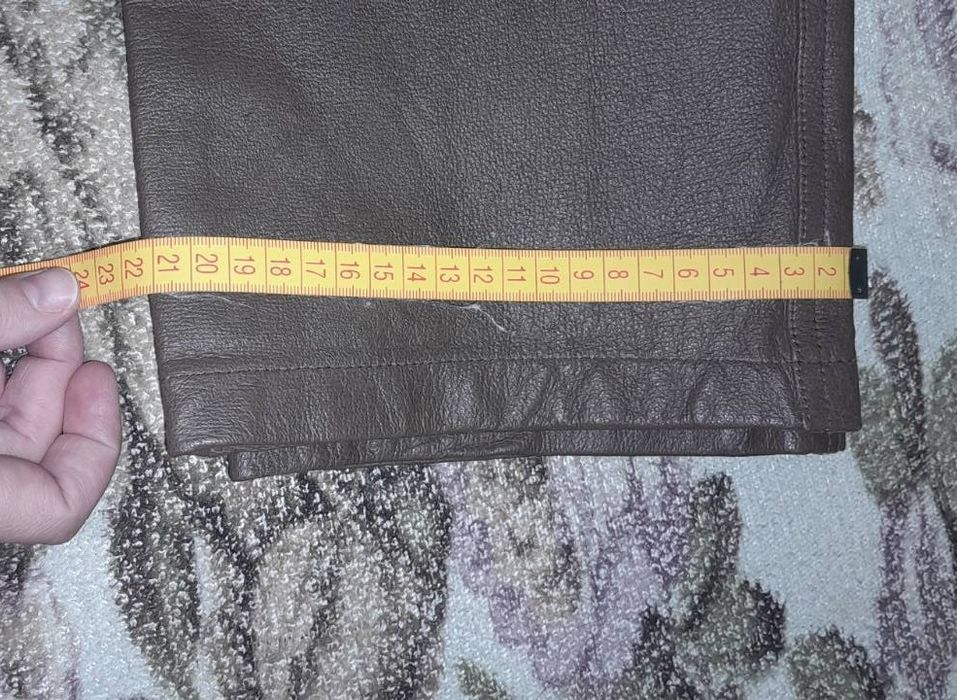 Шкіряні чоловічі штани