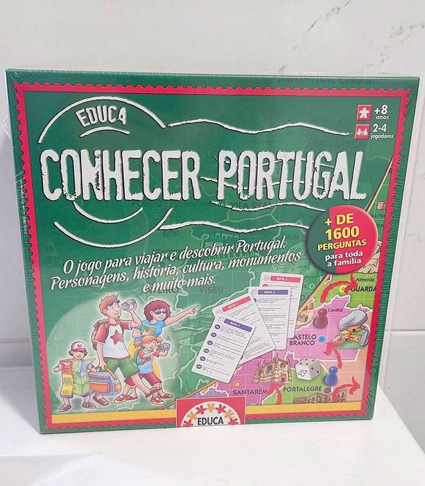 Jogo Conhecer Portugal - Educa