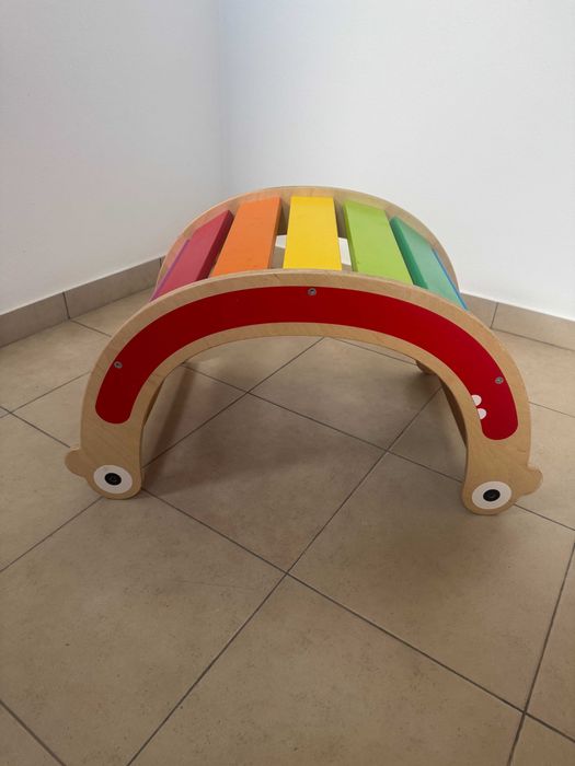 Arco de balanço et escalada arco iris