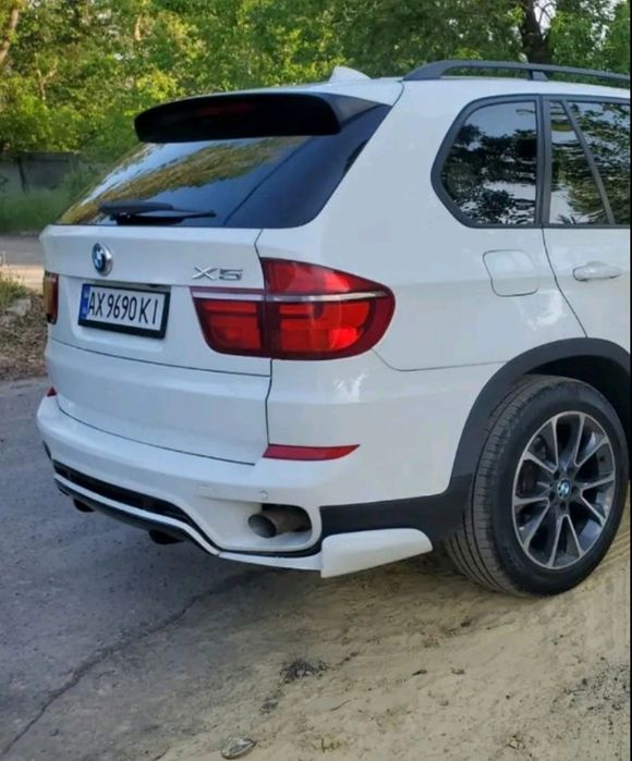 Накладки на бампера BMW X5 E70 2010-2013. БМВ Х5 Е70