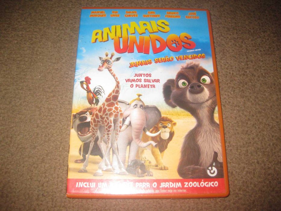 DVD "Animais Unidos"
