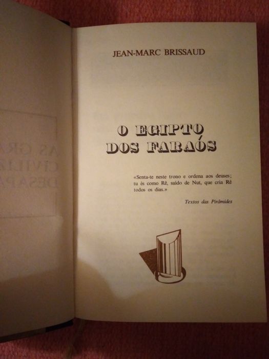 Jean-Marc Brissaud, O Egipto dos faraós