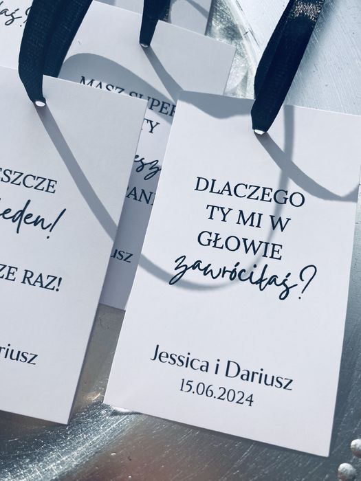 Zawieszki na alkohol 100 sztuk