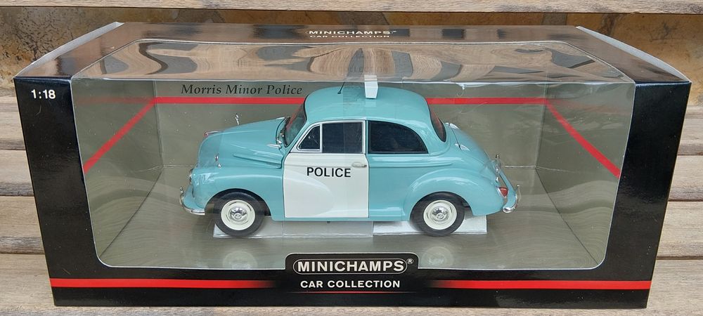 1959 Morris Minor Police Car – Minichamps 1:18