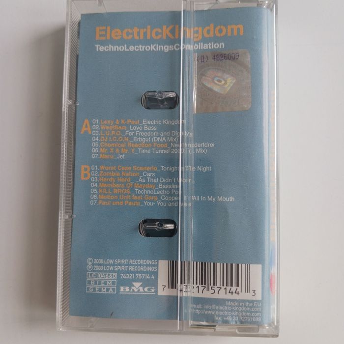 Electric Kingdom Kaseta