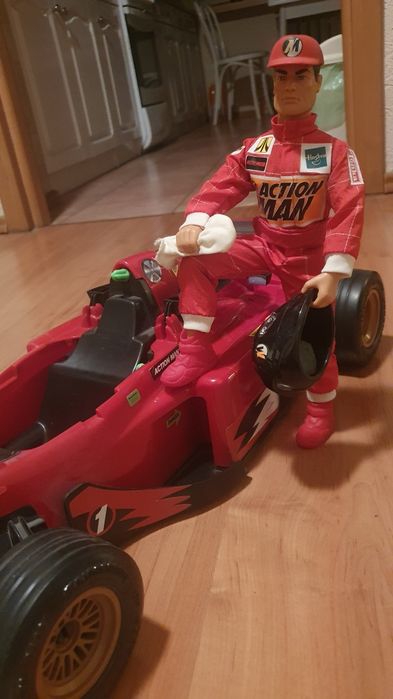 Formula 1 action man