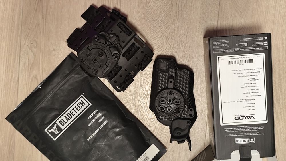 Kabura do Glock BladeTech Velor holster, + pas biodrowy, safariland