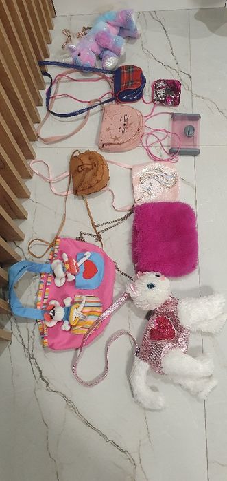 10 Torebki dziecięce 2-7lat