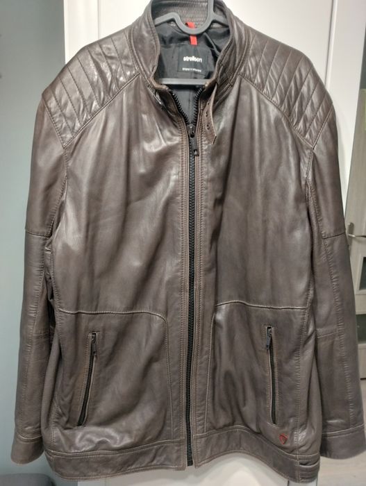 Kurtka męska skórzana rozmiar 58