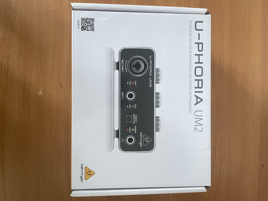 Звукова карта behringer u-phoria um2