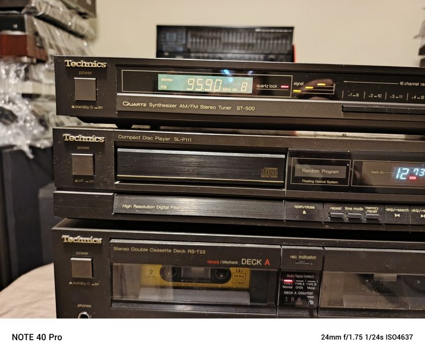 Technics zestaw stereo