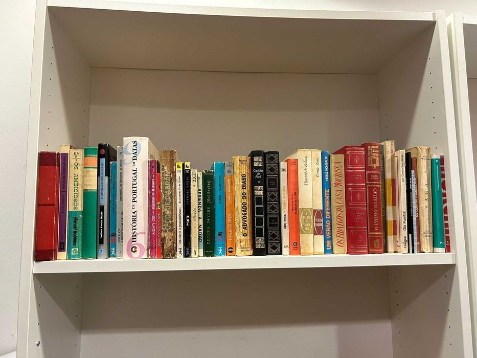 Lotes de livros 2.5euros cada unidade