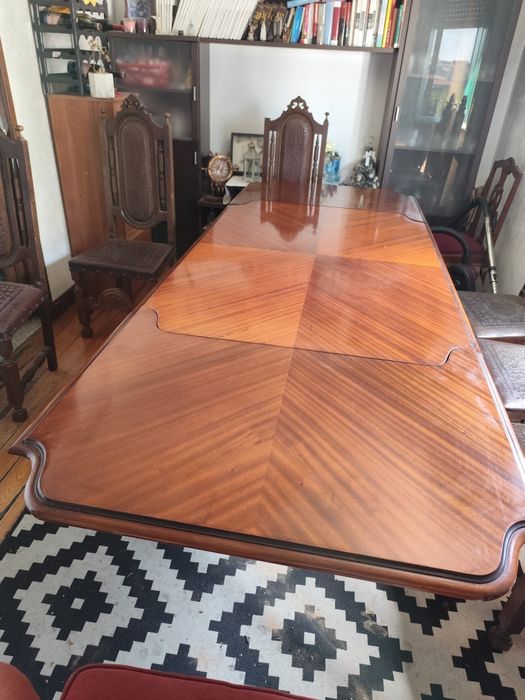 Mesa de sala, madeira maciça64862631569923122